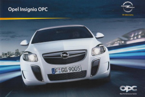 Opel Insignia OPC Prospekt 2010
