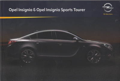 Opel Insignia Autoprospekt Juni 2012