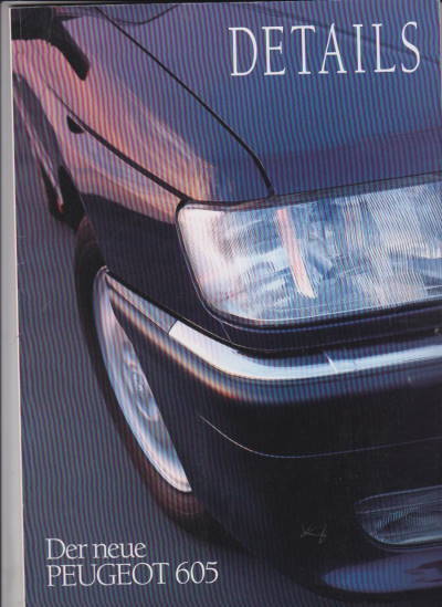 Peugeot  605 Prospekt 1994