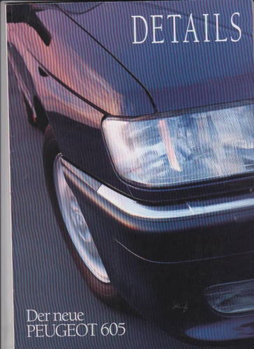Peugeot  605 Prospekt 1994