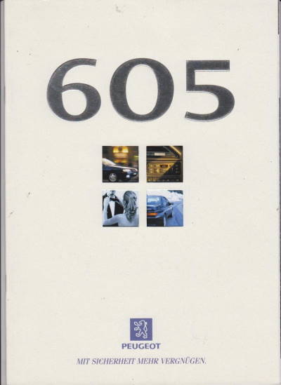 Peugeot  605 Prospekt 1997