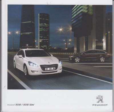 Peugeot 508 Prospekt 2011