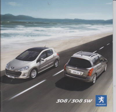 Peugeot  308 Prospekt 2009