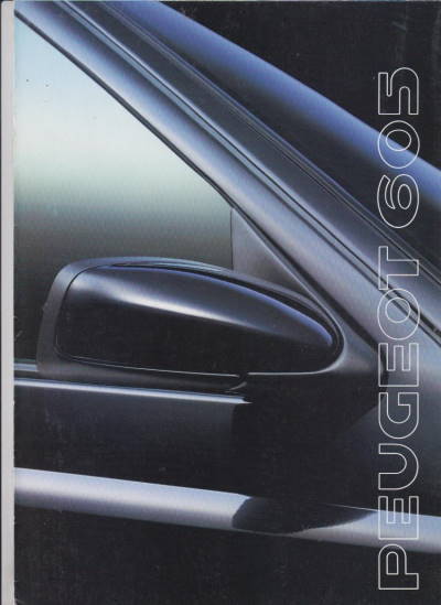 Peugeot  605 Prospekt 1989 F