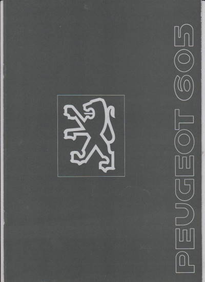 Peugeot  605 Prospekt