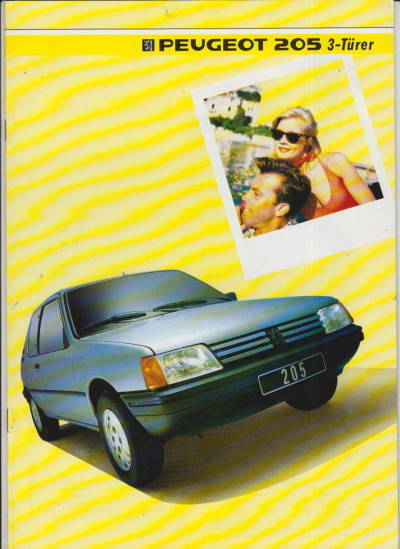Peugeot  205 Prospekt 1985