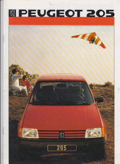 Peugeot  205 Prospekt 1986