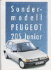 Peugeot  205 Junior Prospekt 1988
