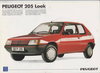 Peugeot  205 Prospekt Look 1990