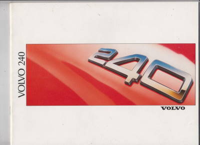 Volvo 240 Prospekt 1988