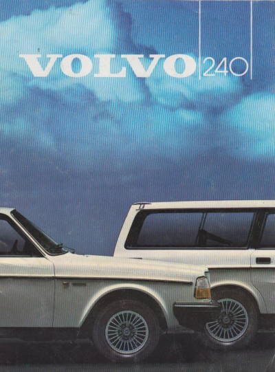 Volvo 240  Prospekt 1984 F