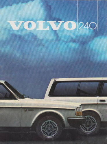 Volvo 240  Prospekt 1984 F