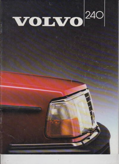 Volvo 240 Prospekt Norwegen 1983