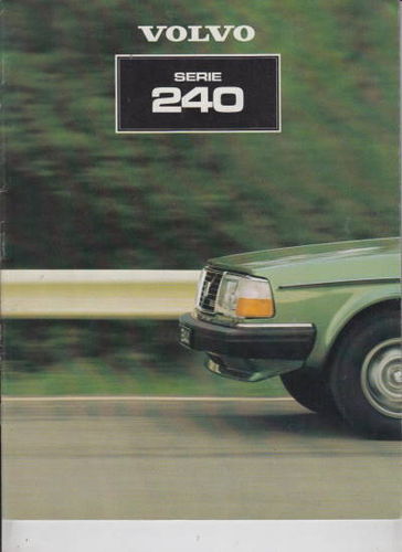 Volvo 240  Autoprospekt 1981