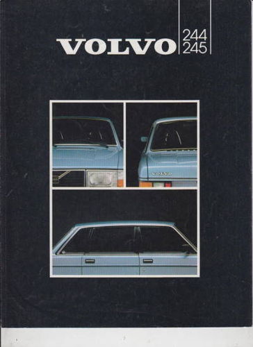 Volvo 244 - 245 Autoprospekt 1982