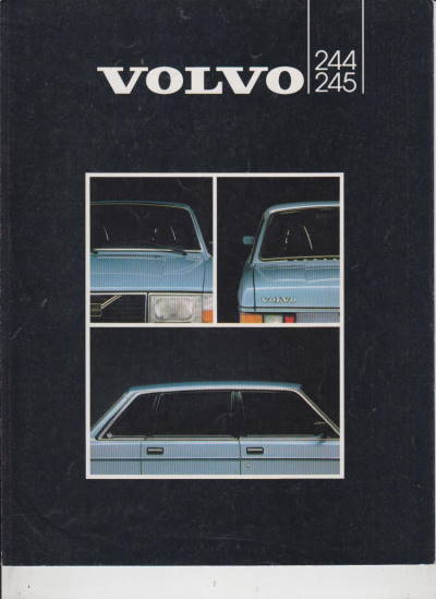 Volvo 244 - 245 Autoprospekt 1982