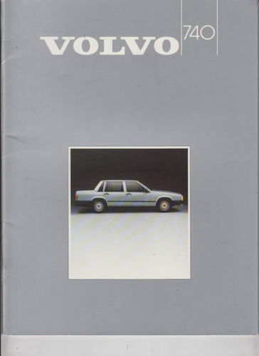 Volvo 740 Prospekt 1985
