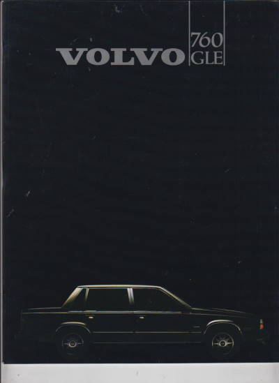 Volvo 760  GLE Prospekt 1983