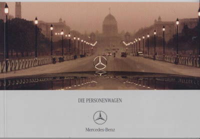Autoprospekt Mercedes Programm 1/2006