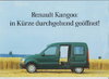 Renault Kangoo Autoprospekt 1999