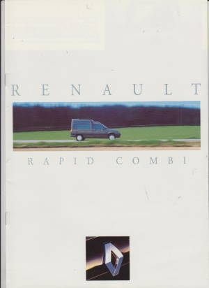 Renault Rapid Combi  Prospekt 1992