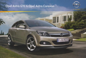 Opel  Astra GTC Caravan Prospekt 2010