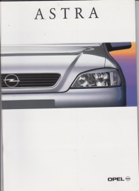 Opel  Astra Autoprospekt 1998