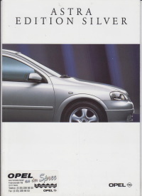 Opel  Astra Edition Silver Prospekt 1998