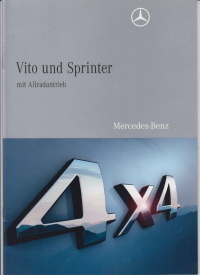 Prospekt  Mercedes Vito Sprinter 2007