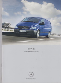 Prospekt Mercedes Vito aus 2007