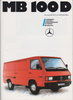 Mercedes 100 D Prospekt 1987
