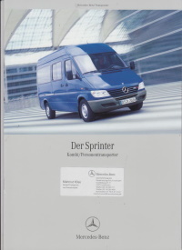 Mercedes Sprinter Prospekt 2000