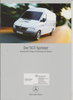 Mercedes Sprinter NGT  Prospekt 2000