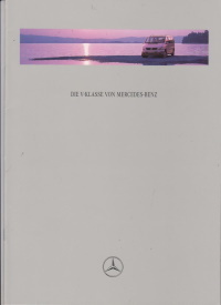 Mercedes V Klasse Prospekt 1996