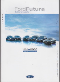Ford Programm Futura Prospekt 1999