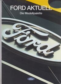 Ford Modelle Prospekt 1995