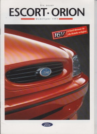 Ford Escort - Orion 8 - 1992  Prospekt