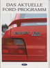 Ford Programm Autoprospekt 8 - 1991