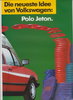 VW  Polo Jeton  Prospekt 80er J.