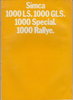 Simca 1000 Prospekt 1972