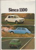 Simca 1100  Prospekt 1974