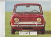 Simca 1000 Prospekt 60er J.