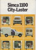 Simca 1100 City Laster  Prospekt