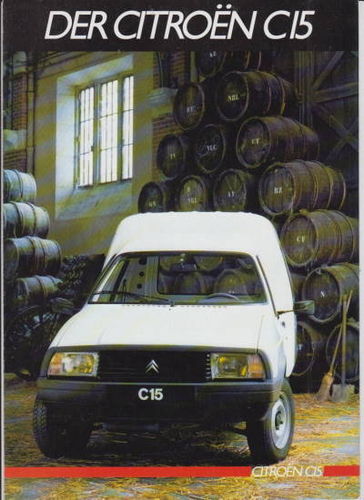 Citroen C15 Prospekt 1985