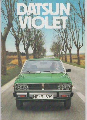 Datsun Violet Prospekt