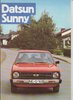 Datsun Sunny Prospekt 1978