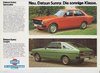 Datsun Sunny Prospekt 1978