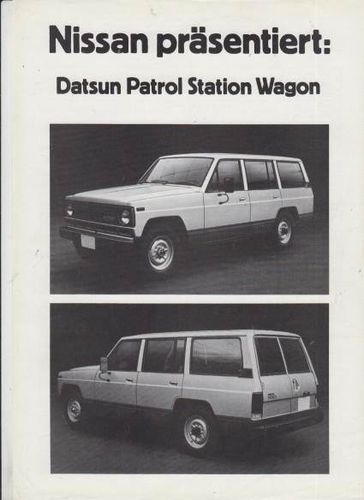 Datsun Patrol Station Wagon Prospekt