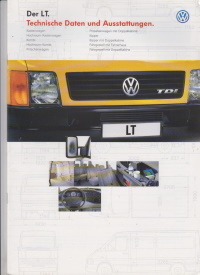 VW LT Prospekt Technik 1997