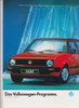 VW  Programm Prospekt 1988
